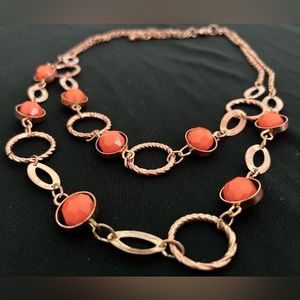 Orange Necklace
